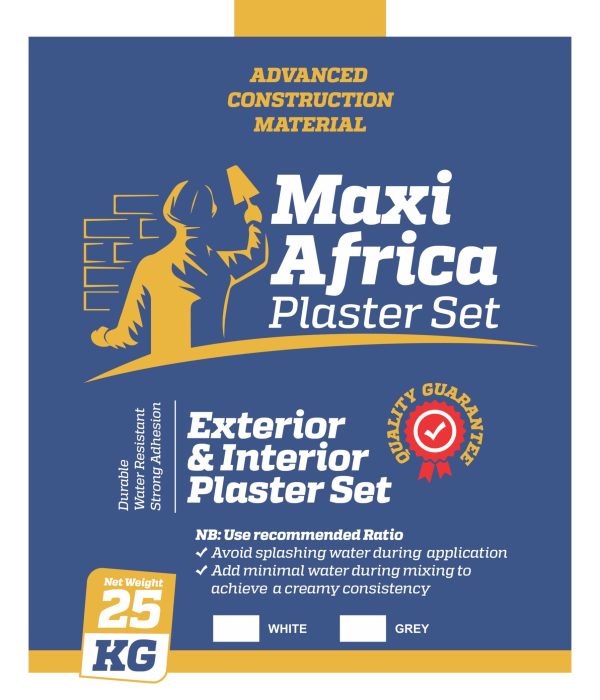 Maxi Coat Africa Plaster Set Packaging Designs long Final to print curves